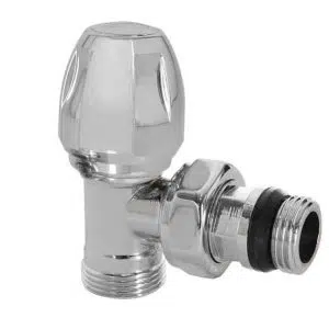 Manual Angle Valve Chrome 25X1.5 Thread 12 Manual Angle Valve Chrome 25X1.5 Thread