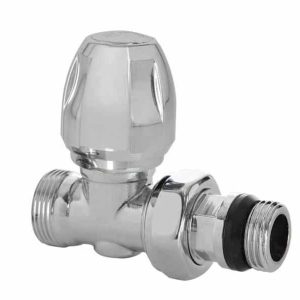 Manual Straight Valve Chrome 25X1.5 Thread 6 Manual Straight Valve Chrome 25X1.5 Thread
