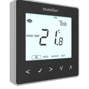 Heatmiser neoStat Black 230v Programmable Thermostat