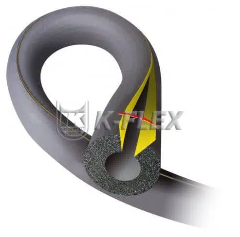 Insulation ST/SK Tube Ø16x56 lengths Split with Self-Adhesive 1 Insulation ST/SK Tube Ø16x56 lengths Split with Self-Adhesive