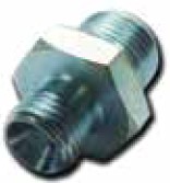 Connecting Nipple for fuel line 1/4" M to 3/8" M Cone