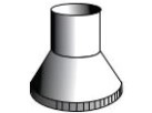 Flue Flashing Rain Cover 150x200 stainless steel 8 Flue Flashing Rain Cover 150x200 stainless steel
