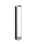 Flue Section & Liner Silenced 125x175x1200 stainless steel