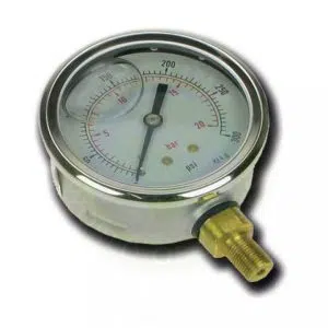 Glycol Filled Pressure Gauge