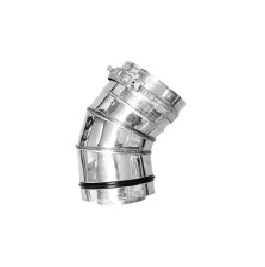 Hounsfield 45 Degree Flue Elbow