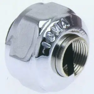 24X1.5 TO 15MM Copper Adaptor - Chrome