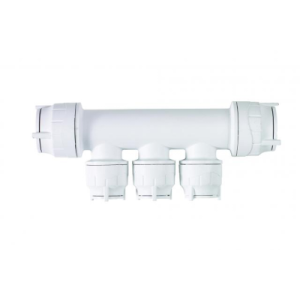 Polyfit 22MM X 15MM - 3 Port Single Sided (SKT/SKT)
