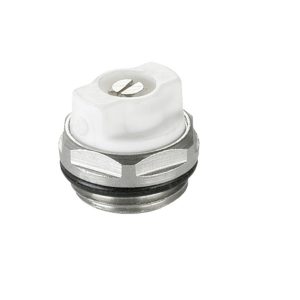 Rad Air Bleed nickel-plated 1/2“ 3 Rad Air Bleed nickel-plated 1/2“