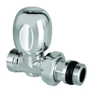Straight Valve Chrome 25X1.5 Thread Man/Thermostatic 4 Straight Valve Chrome 25X1.5 Thread Man/Thermostatic
