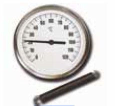 Pipe Thermometer Strap-on 0-120C